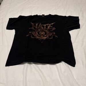 Hate  DEATH METAL  T-shirt Black SIZE‎ XL